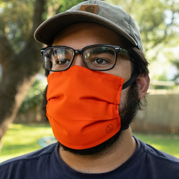 DODOcase Solid Cloth Face Mask - Reusable & Washable Fabric Mask for Adults - Breathable & Comfortable for Daily Use, Travel, and Outdoor Activities