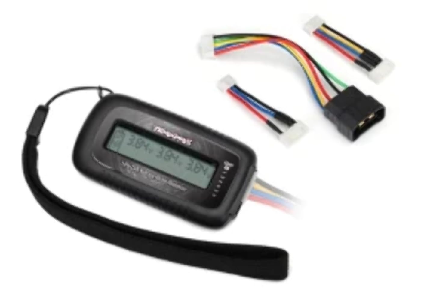 Traxxas 2968X LiPo Battery Voltage Checker & Balancer with 2938X Adapter for Traxxas iD Batteries - Perfect for RC Cars, Drones, and Hobby Battery Maintenance