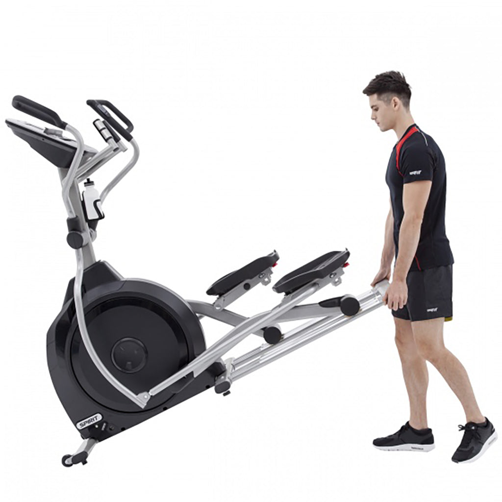Spirit XE295 Elliptical Machine - Low Impact Cardio Trainer for Home Gym, Fitness & Weight Loss | Perfect for Small Spaces & Apartment Workouts