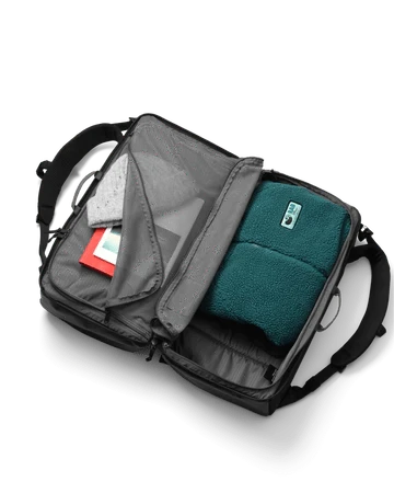 Db Roamer Pro Split Duffel 50L - Large Travel Duffel Bag with Separate Compartments for Gym, Work & Weekend Getaways | Water-Resistant Carry-On Luggage for Men & Women
