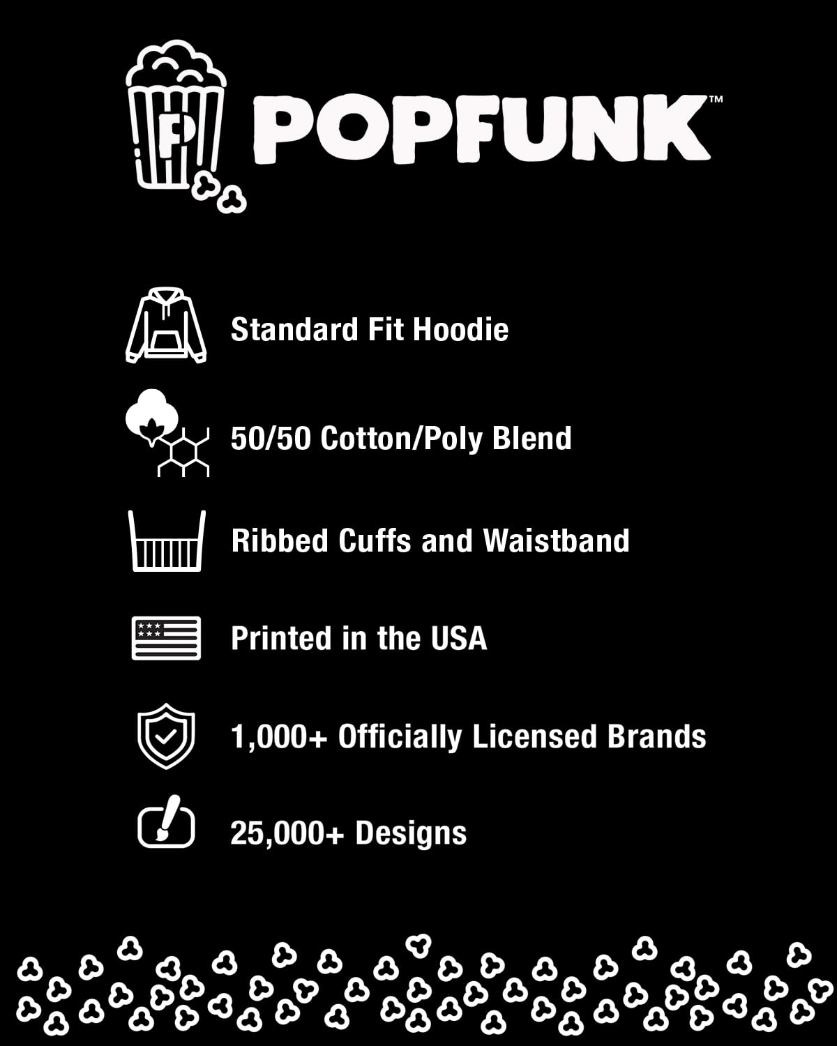 Popfunk Classic SpongeBob SquarePants Bikini Bottom Welcome Hoodie - Unisex Pullover Sweatshirt for Men & Women - Perfect for Cosplay, Gift Giving, and Casual Wear