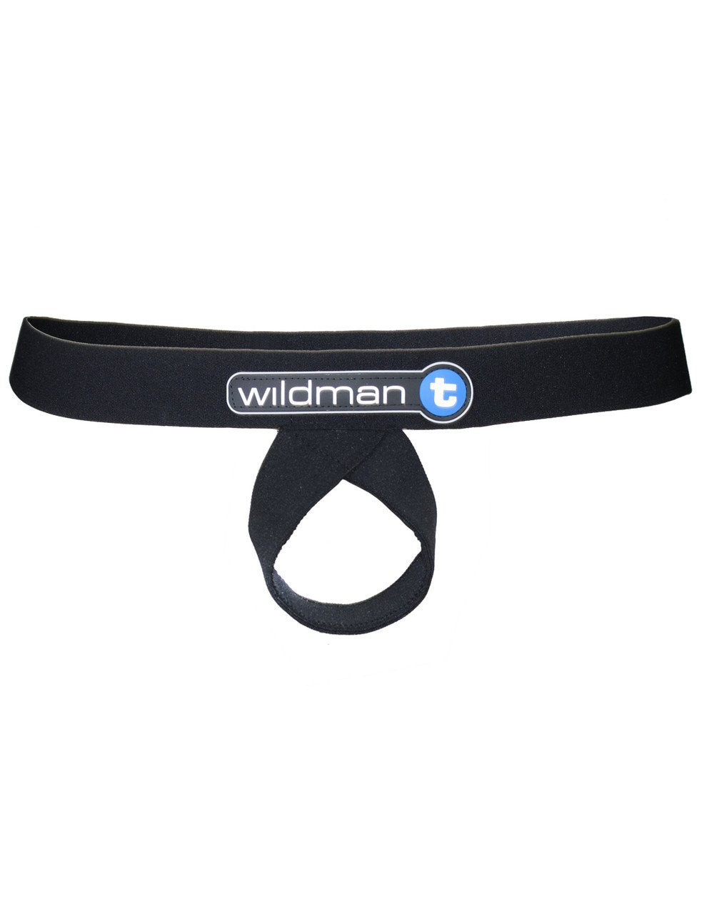 WildmanT Lift Loop Support Jock Strap for Men - Black - Comfortable Athletic Underwear for Workout, Running & Sports Support