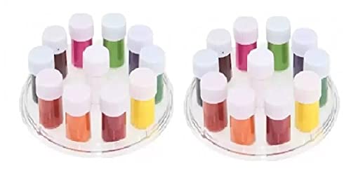 Glavon Mat Liquid 11 Colors (2 Pallets) - Waterproof Kajal Pencil with ADS Eye Care - Perfect for Pooja, Home Decor & Makeup | Saver Pack of 3 Items for Festivals, Weddings & Daily Use