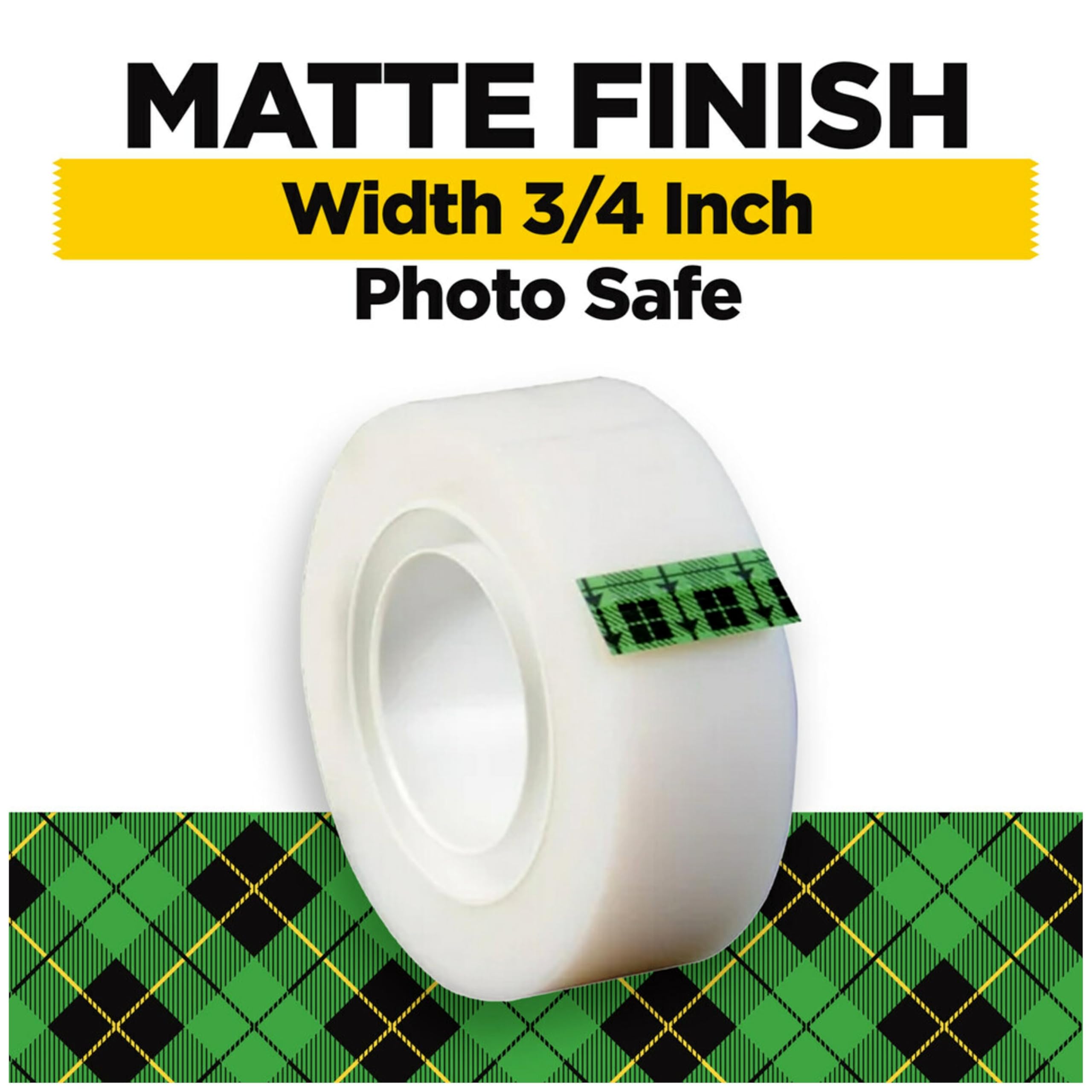 Scotch Magic Tape - 12 Rolls of Invisible Tape for Home Office, School Supplies, College & Classroom Use | Perfect for Crafting, Gift Wrapping & Document Repair