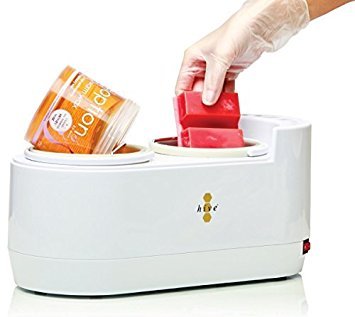 Professional Hive Depilatory Dual Digital Wax Heater - 1L & 0.5L Capacity for Hair Removal & Paraffin Therapy | Salon-Grade Beauty Equipment (Model HOB8100) | Perfect for Home Spa, Waxing Services & Professional Salons