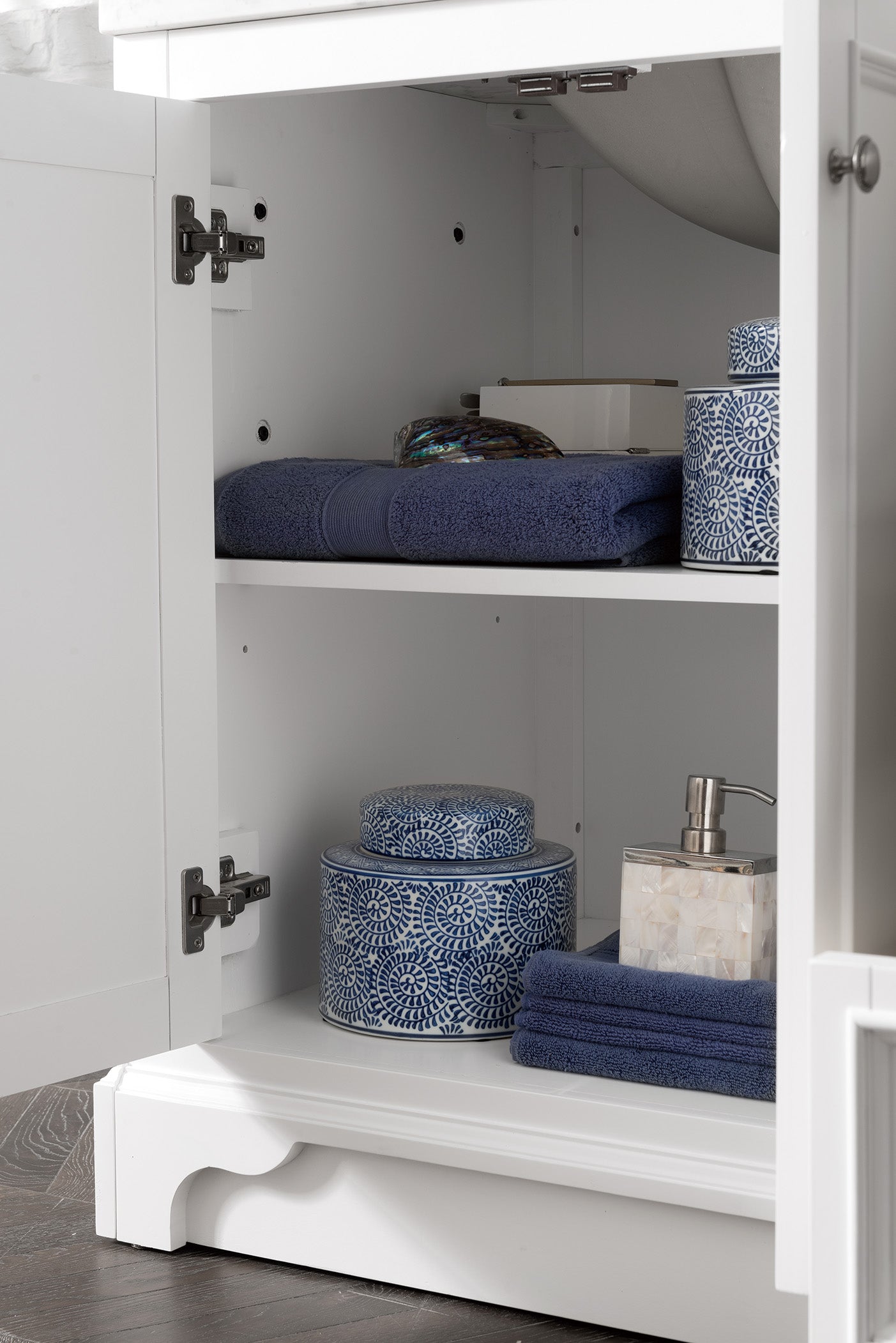 De Soto 72 Inch Double Vanity with 3CM Eternal Marfil Quartz Top in Bright White - Perfect for Modern Bathroom Renovation & Luxury Home Upgrade