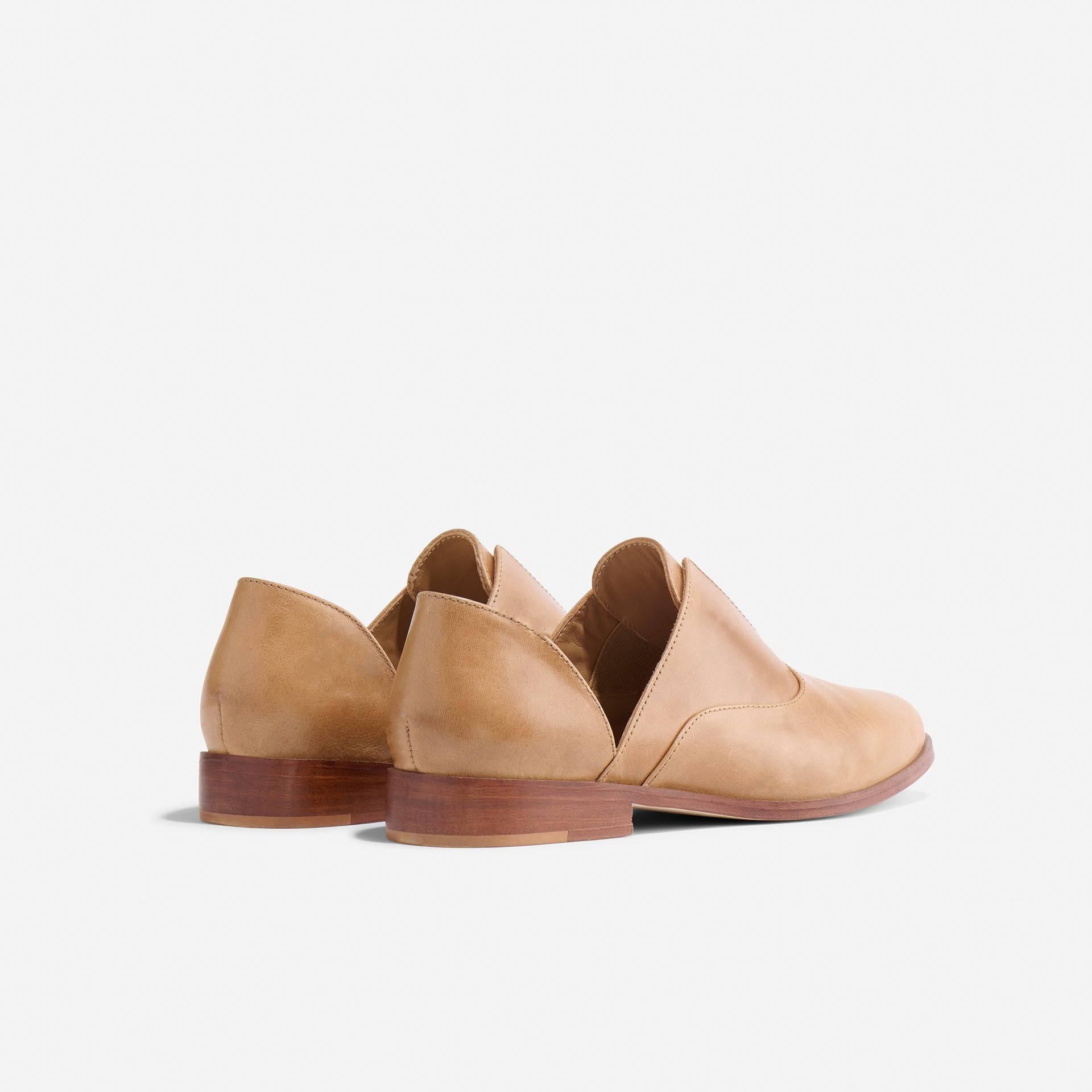 Nisolo Women's D'Orsay Pointed Toe Leather Flats | Professional & Elegant Work Shoes for Women | Comfortable Dressy Casual Shoes for Office, Business Meetings & Special Occasions