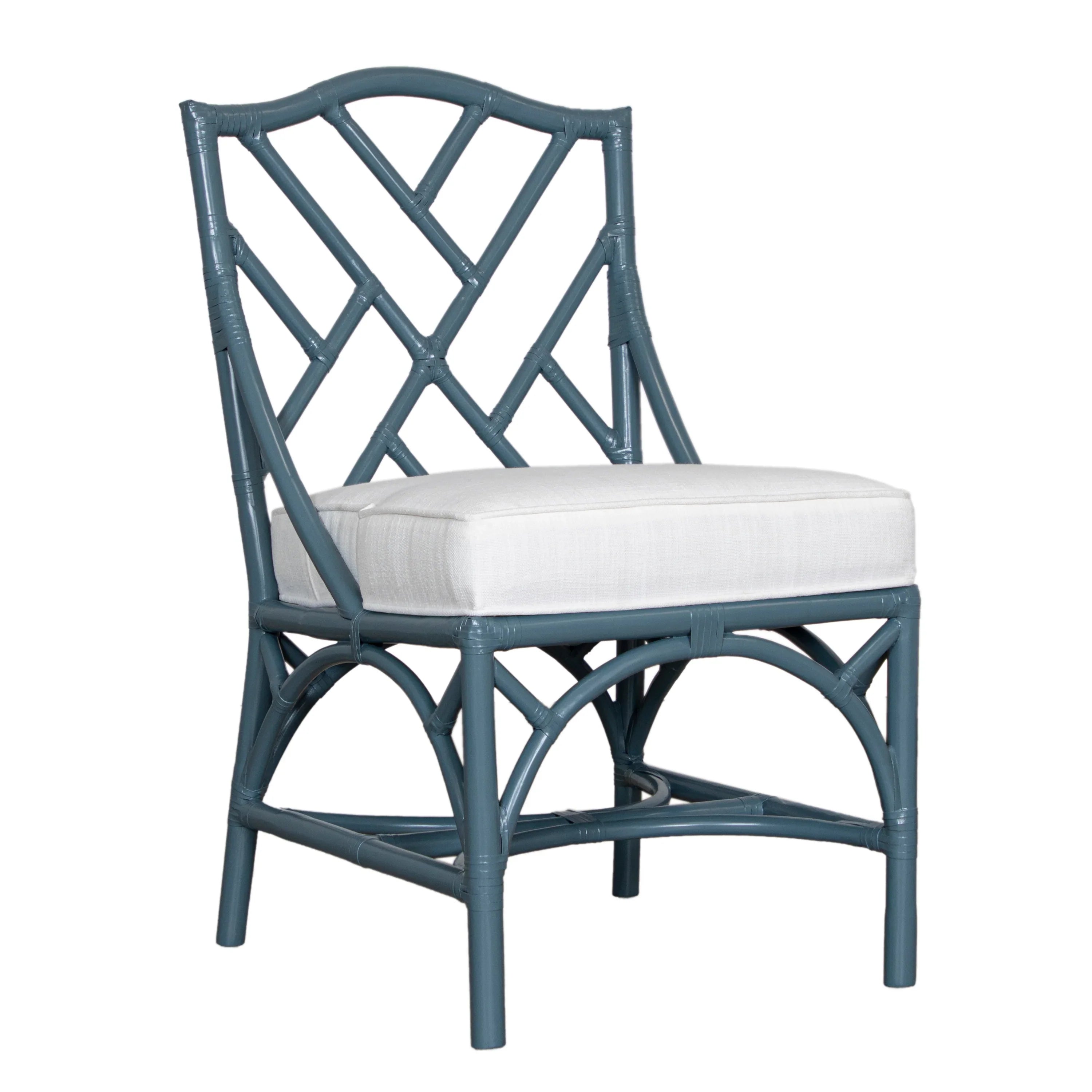 Chinese Chippendale Style Dining Side Chair - Elegant Wooden Accent Chair for Dining Room, Living Room & Office - Perfect for Home Decor & Entertaining