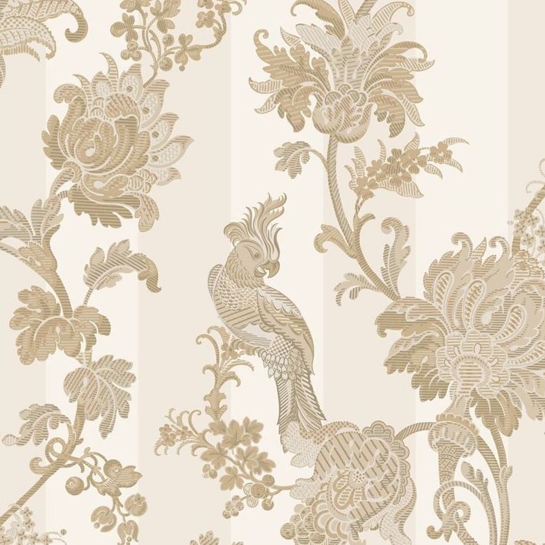 Cole & Son Zerzura Gold Parchment Wallpaper - Premium Luxury Wall Covering for Living Room, Bedroom & Dining Room Decor