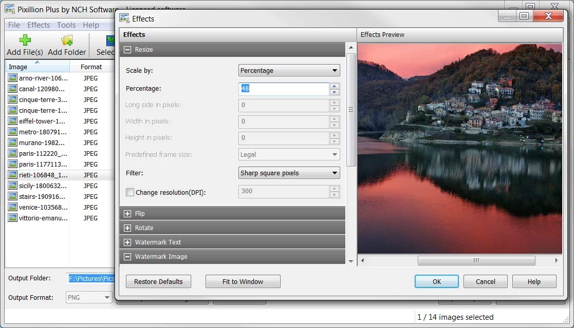 Pixillion Image Converter Software - Convert, Resize & Edit Images Easily [PC Download] - Perfect for Photographers, Bloggers & Graphic Designers