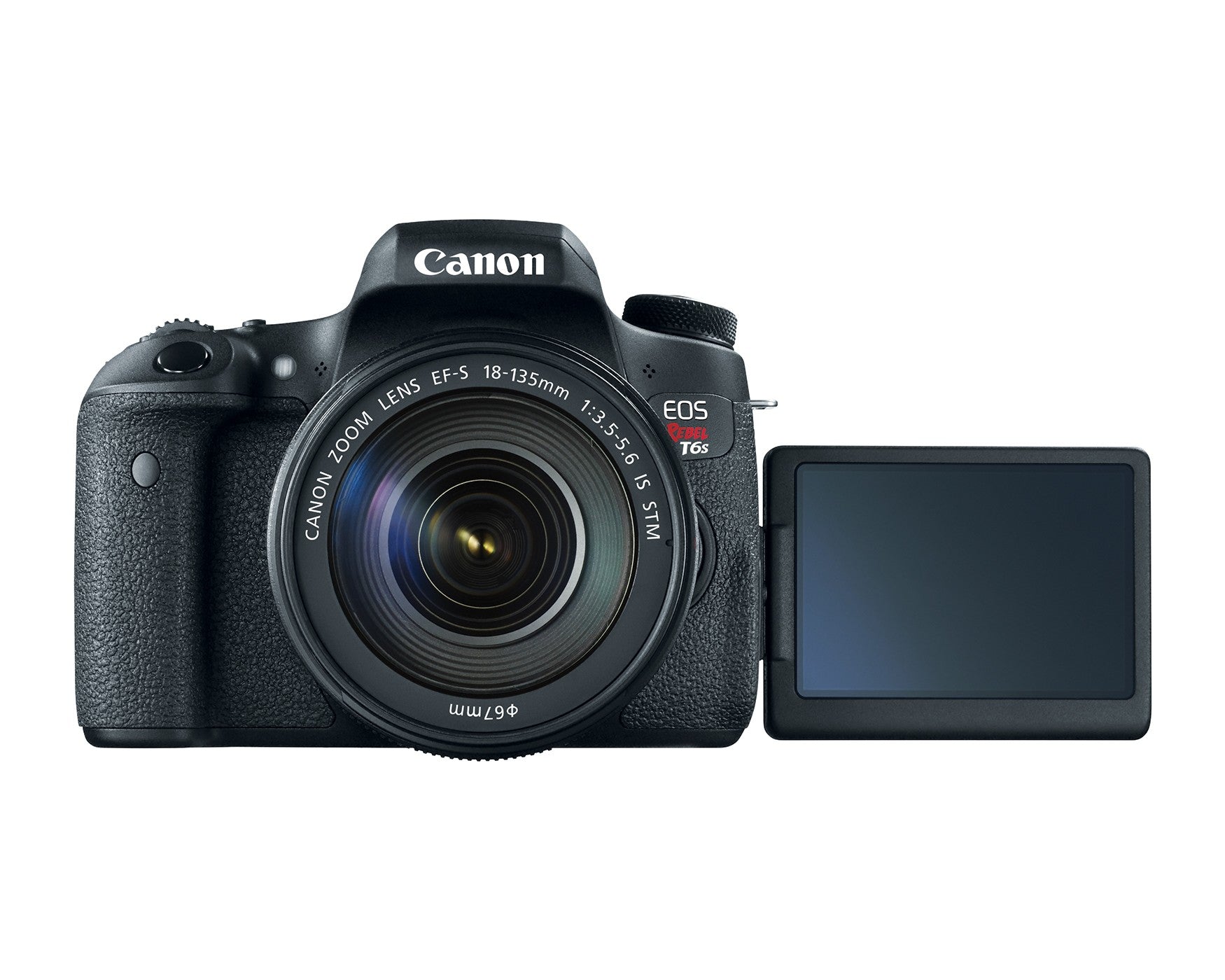 Canon EOS Rebel T6s DSLR Camera with EF-S 18-135mm f/3.5-5.6 IS STM Lens - USA Version | Perfect for Travel Photography, Vlogging & Portrait Shooting