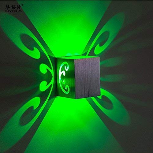 Butterfly LED Wall Lamp - 3W Spotlight for Home Decor, Accent Lighting, and Night Light - Perfect for Bedroom, Living Room, and Hallway Illumination