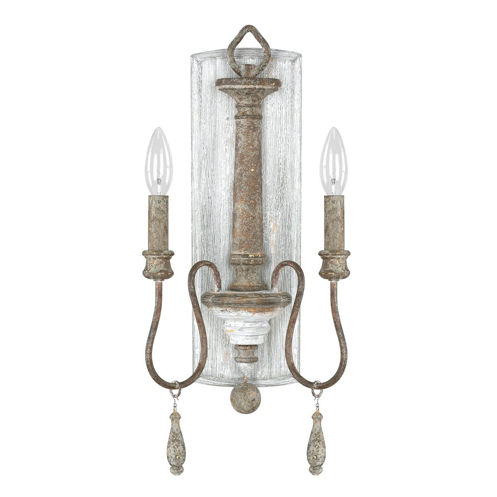 Alethea Sconce Wall Light - Modern Brass Wall Sconce with Clear Glass Shade for Bedroom, Living Room, and Hallway Lighting