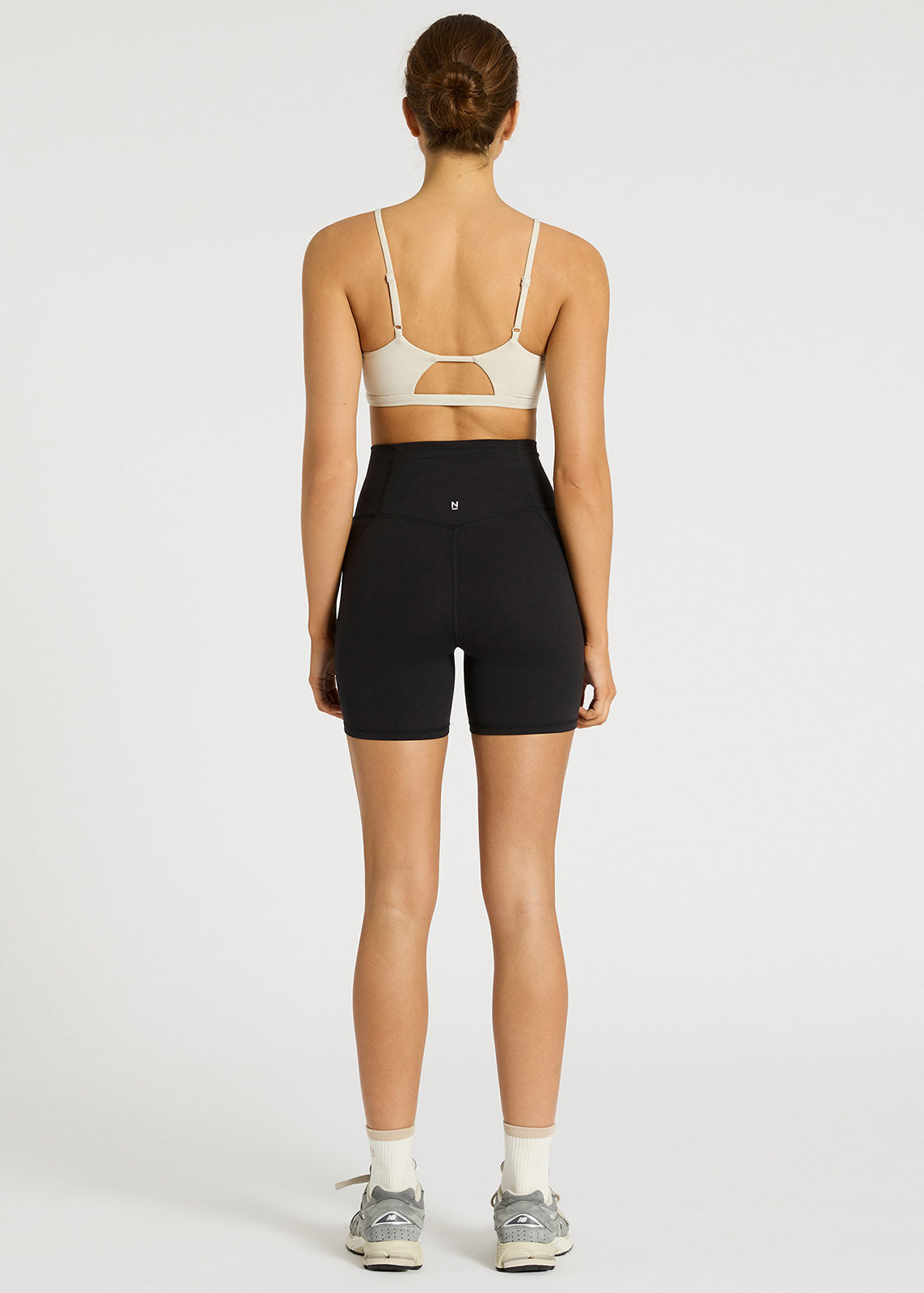 Women's High Waist In Motion Bike Shorts 14cm - Breathable & Stretchable Cycling Shorts for Workout, Running, Yoga - Perfect for Gym, Sports & Outdoor Activities