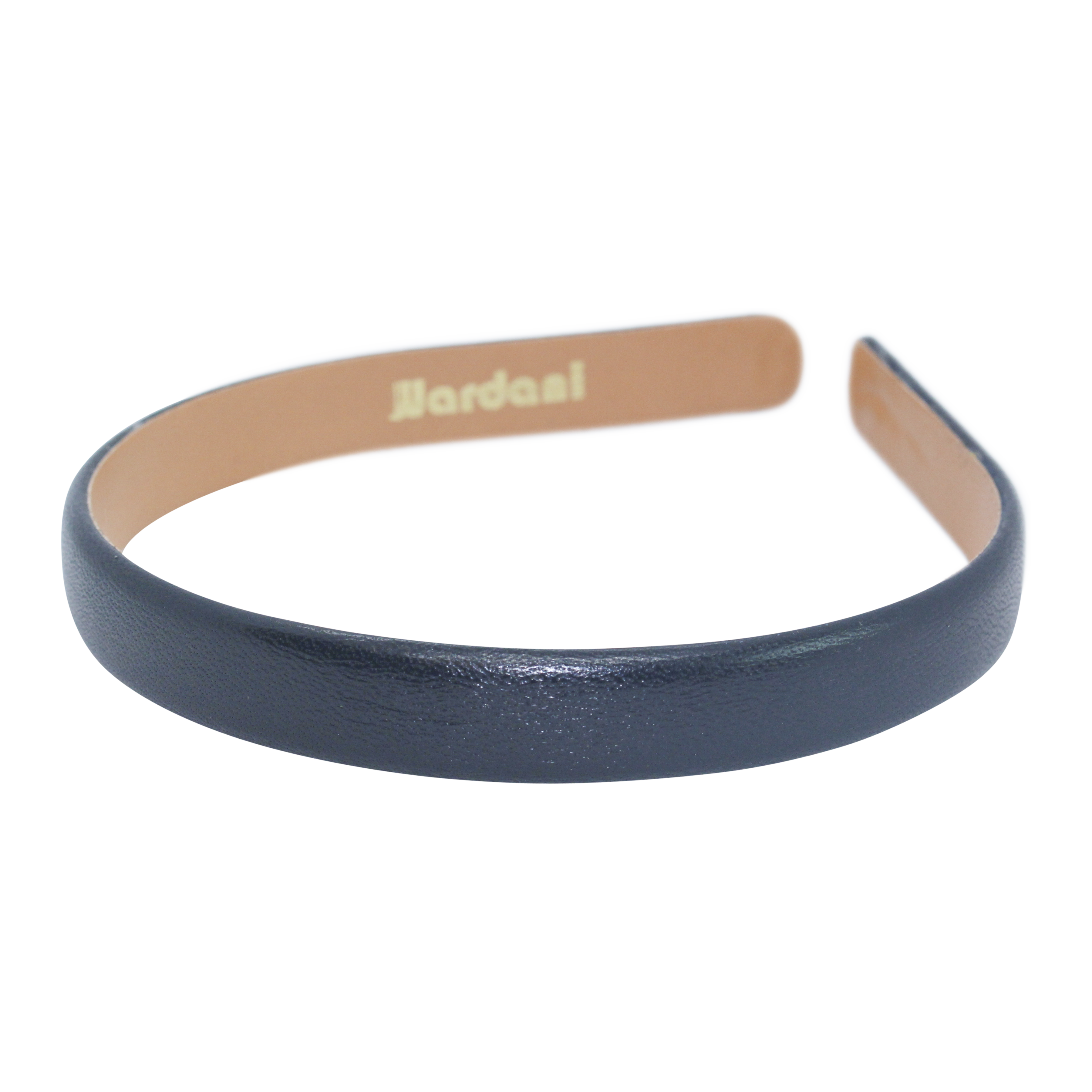 Wardani Italian Leather Headband for Women - Classic Collection, 5/8 Inch Wide Head Wrap - Perfect for Work, Yoga, and Fashion Accessories