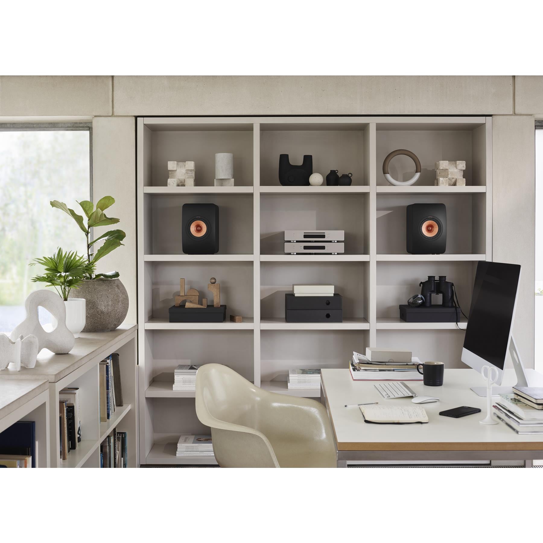 KEF LS50 Meta HiFi Bookshelf Speakers - Premium Audiophile Sound for Home Theater & Music Listening | Perfect for Studios, Living Rooms & Gaming Setups