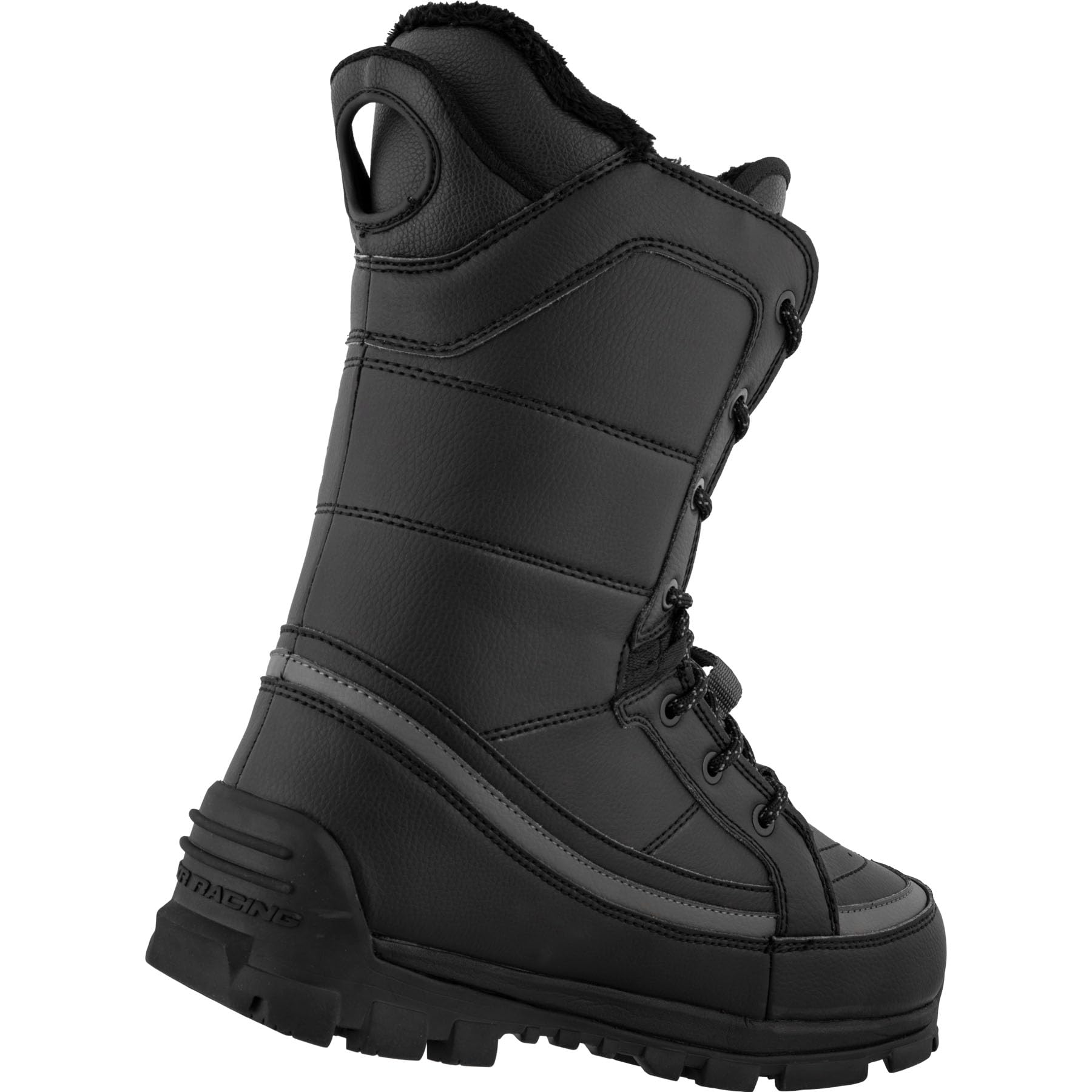 FXR Transfer Boot 2025 - Black/Grey - Men's Size 9 / Women's Size 11 - Waterproof Snowmobile Boots for Winter Riding & Outdoor Adventures
