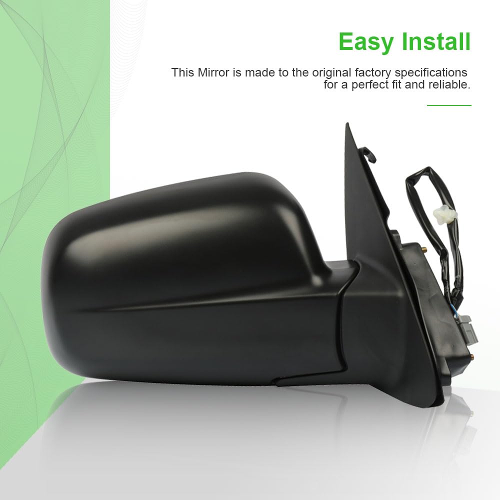 SCITOO Passenger Side View Mirror Replacement for 2002-2006 Honda CR-V - Right Power Folding Exterior Mirror (Part #HO1321215) - Perfect for Parking Assistance & Blind Spot Visibility