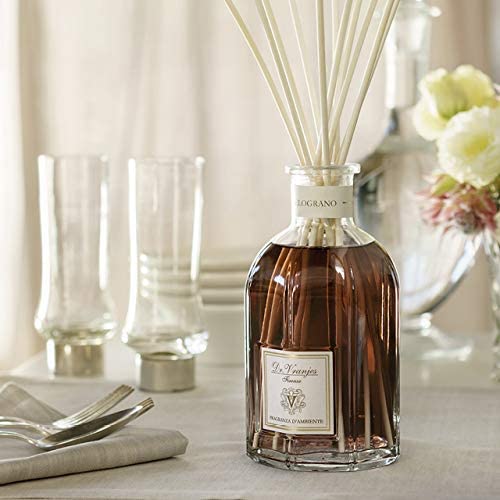 Dr. Vranjes Melograno Pomegranate Scented Reed Diffuser 250ml - Luxury Home Fragrance for Living Room, Bedroom & Office Decor