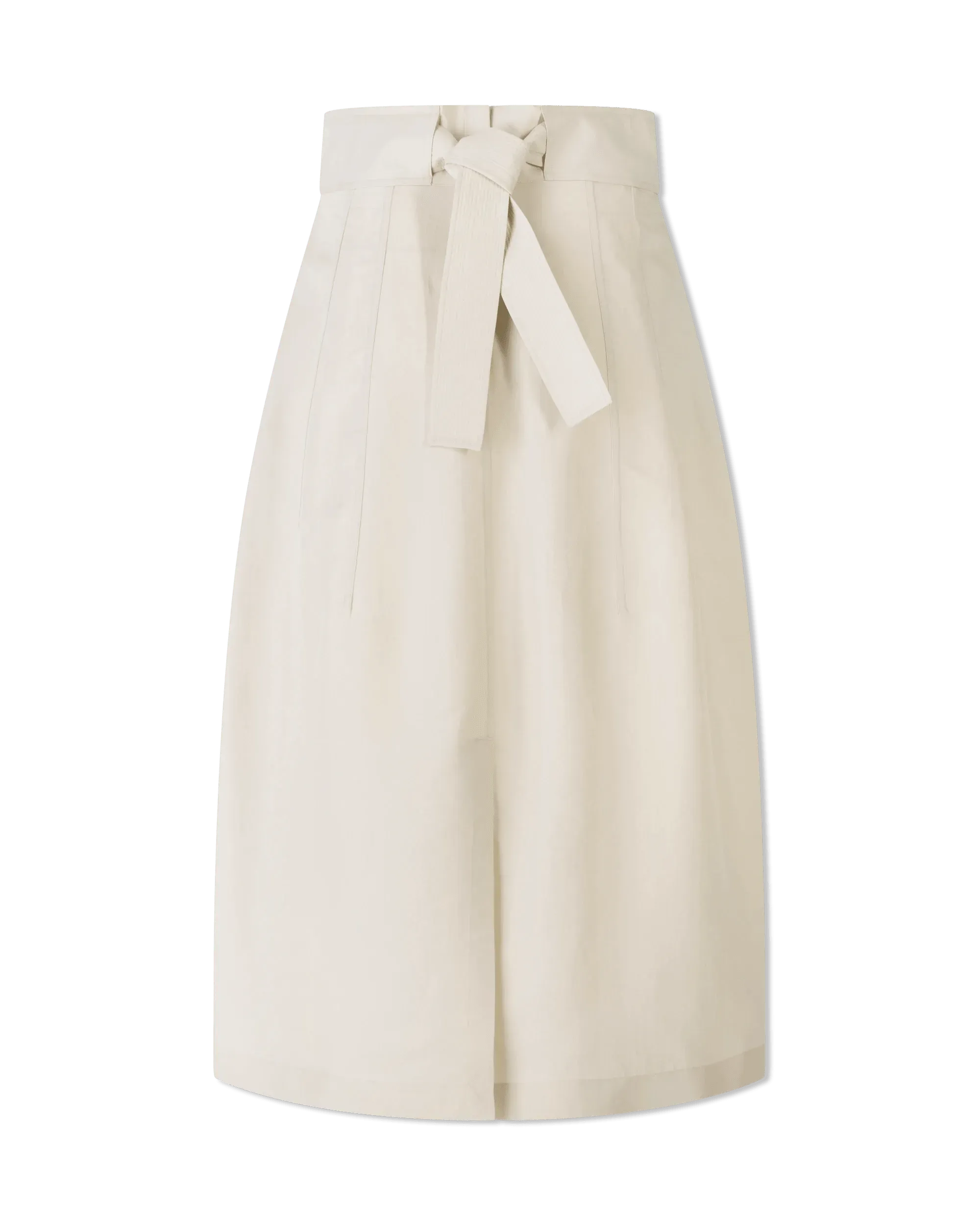 Elegant High Waisted Silk Midi Skirt for Women - Comfortable & Flowy Summer Skirt for Office, Party & Casual Wear