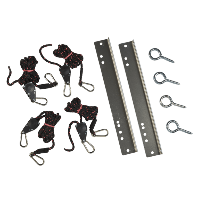 Quest 70 Hanging Kit (4036695) - Heavy Duty Ceiling Mounting Hardware for Home & Office Organization - Perfect for Hanging Plants, Lights, and Decor