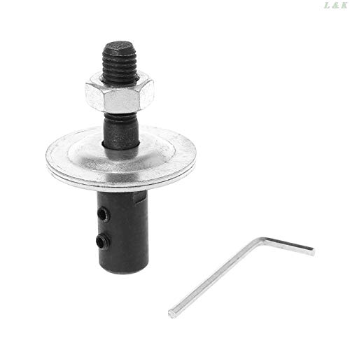10mm Spindle Adapter for Bench Grinder - 8x12x62mm U50A Compatible with Grinding, Polishing & Shaft Motors - Perfect for Metalworking, Woodworking & DIY Projects