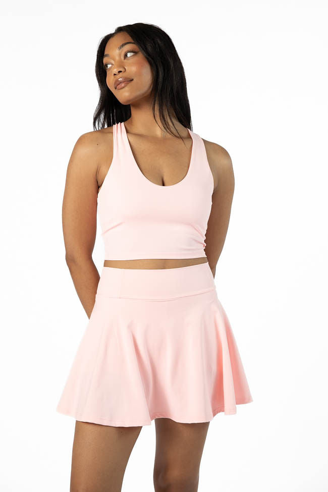 Pink V-Neck Active Workout Top for Women - Breathable & Comfortable Yoga Shirt - Perfect for Gym, Running, and Fitness Training