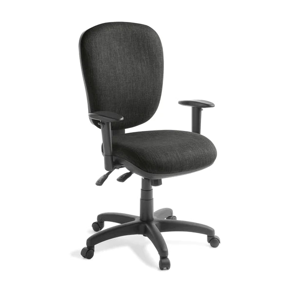 Arena 3 Lever Task Chair - Ergonomic Office Chair with Adjustable Height & Lumbar Support - Perfect for Home Office, Gaming & Workspaces