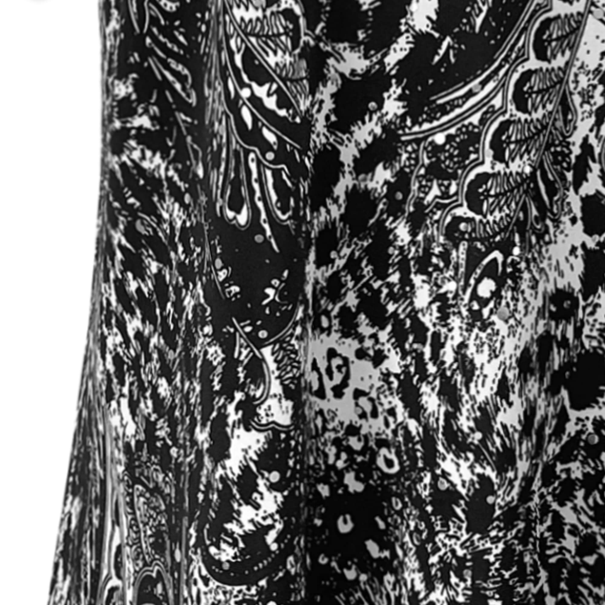 Black Flutter Sleeve Floral Tunic Top for Women | Casual Summer Outfit