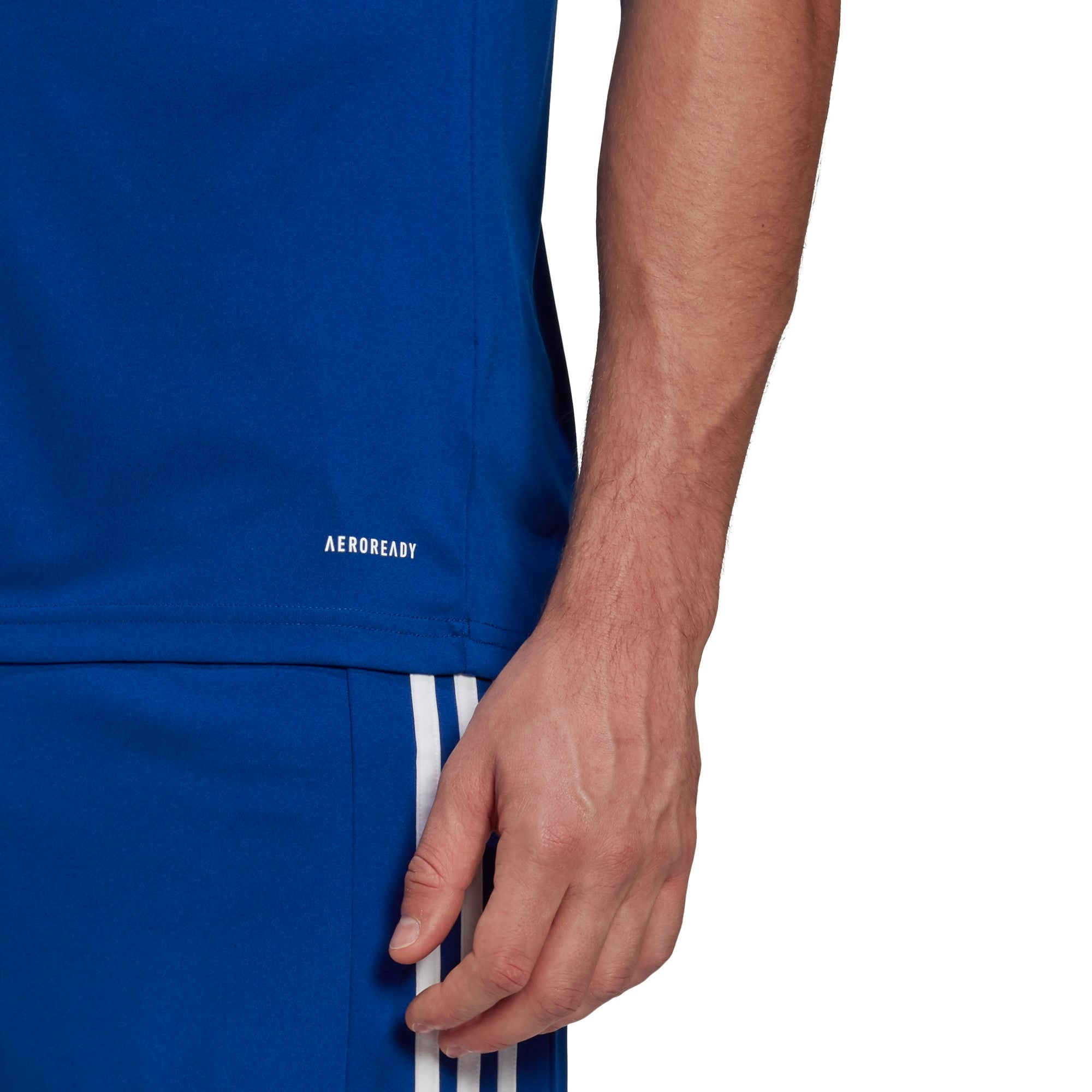 Adidas Adult Squadra 21 Soccer Jersey - Royal/White - Breathable Performance Shirt for Men - Perfect for Training, Matches & Fan Wear