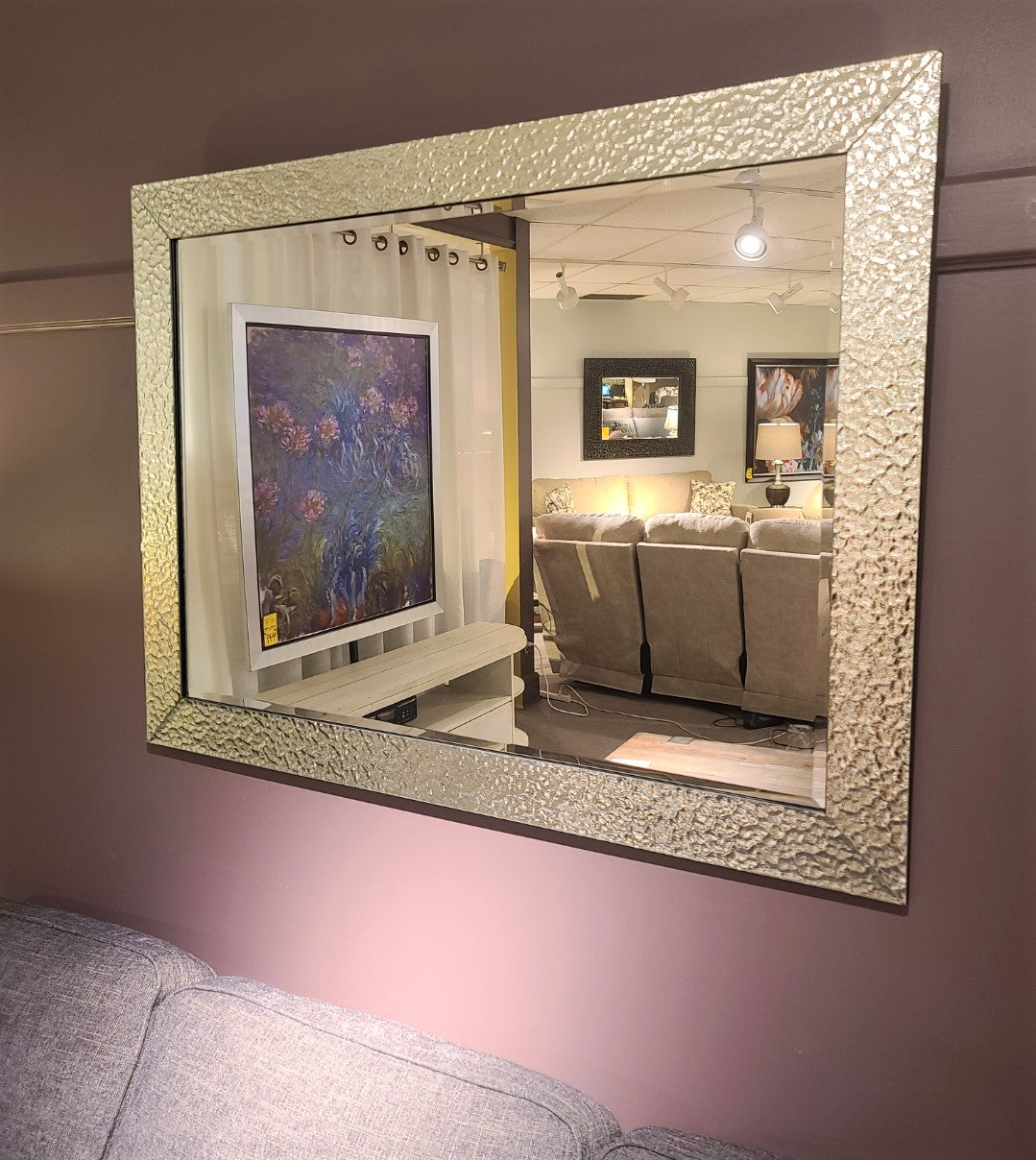 Beveled Wall Mirror - Elegant Frameless Bathroom & Bedroom Decor - Perfect for Vanity, Dressing Room & Home Decor