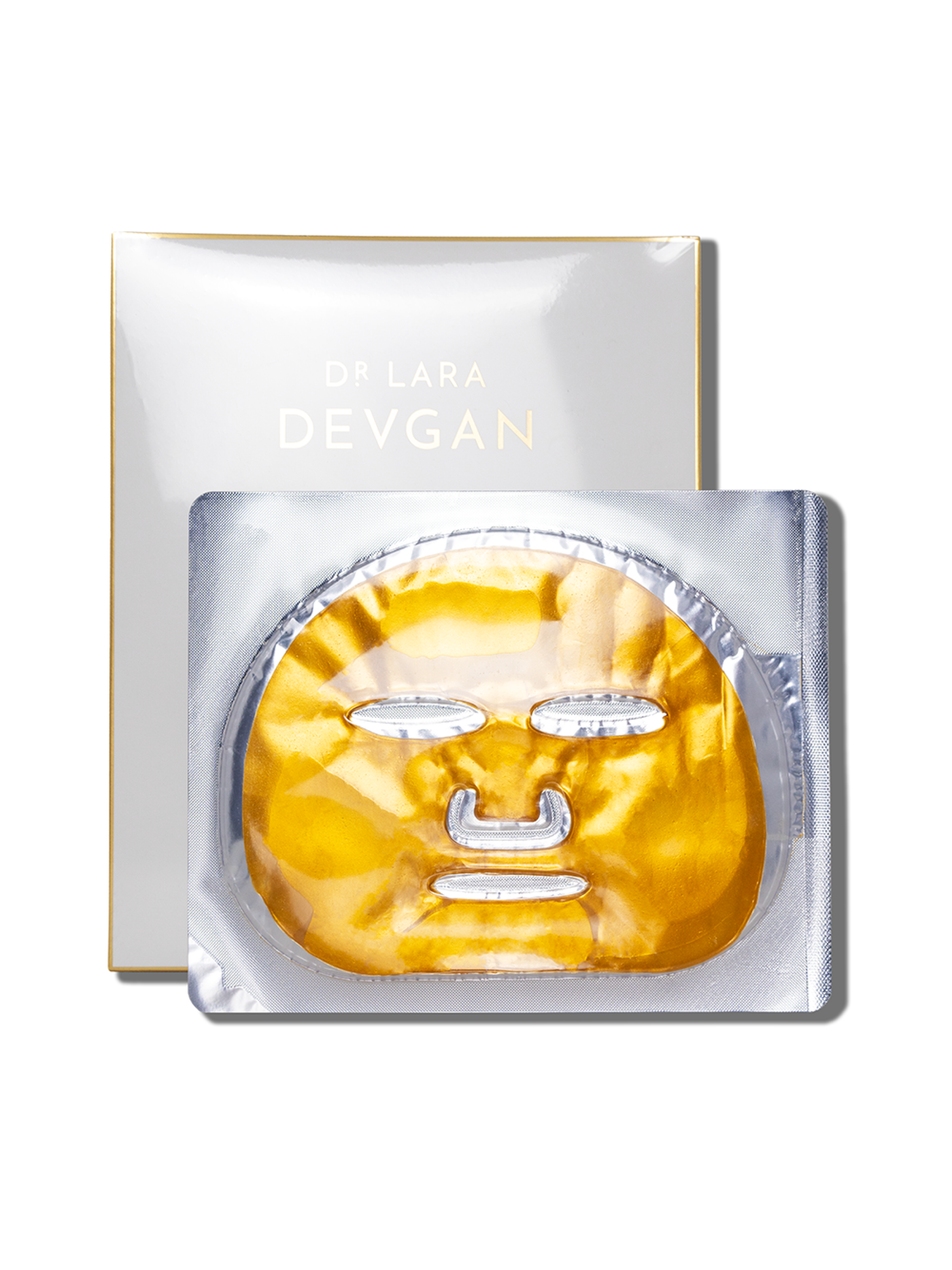 Premium Gold Infused Collagen Face Mask for Anti-Aging & Skin Rejuvenation - Hydrating Treatment for Glowing Skin at Home Spa & Special Occasions
