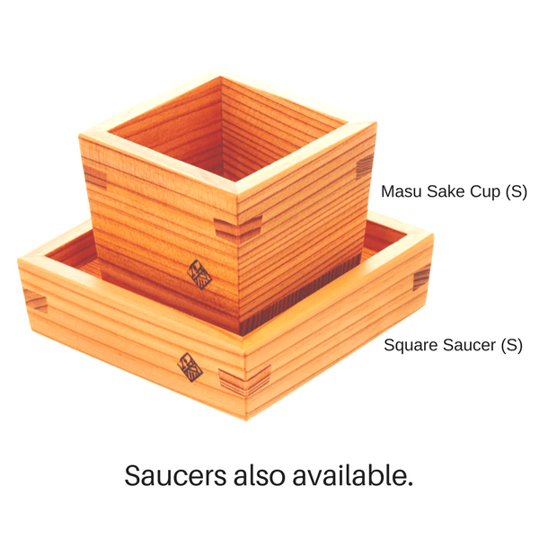 Handcrafted Japanese Cedar Masu Box Sake Cup - Miranda Style Omoeraku for Traditional Japanese Tea Ceremony & Sake Tasting | Perfect for Gift, Home Decor, and Cultural Events