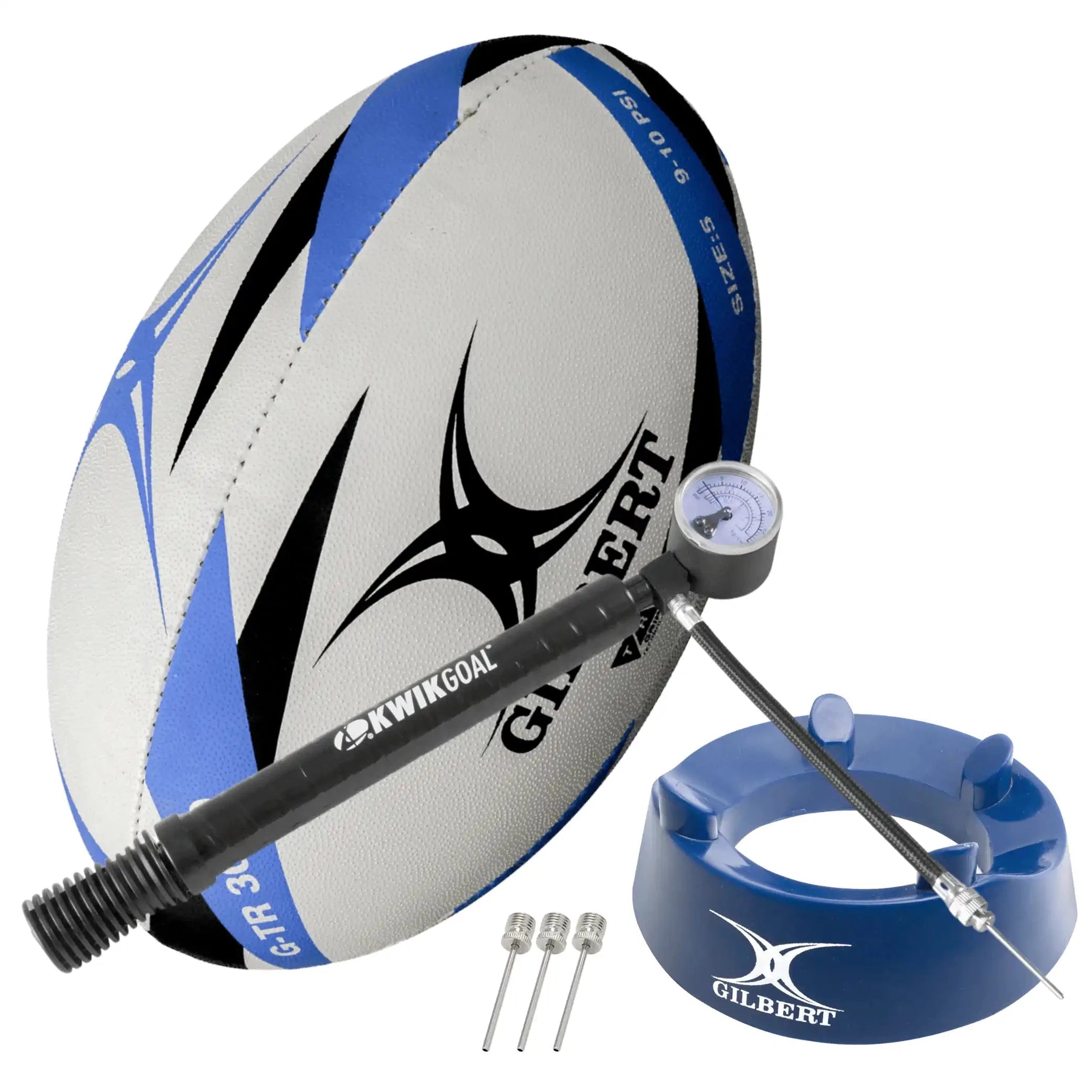 G TR3000 Rugby Kicker Pack - Professional Football Training Equipment for Kicking Practice | Perfect for Rugby, American Football & Soccer Players | Ideal for Field Practice, Backyard Training & Team Drills