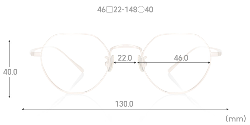 Premium Classic All Titanium 222 95 Eyeglass Frames - Lightweight Durable Titanium Glasses for Men & Women - Perfect for Office, Reading & Everyday Wear