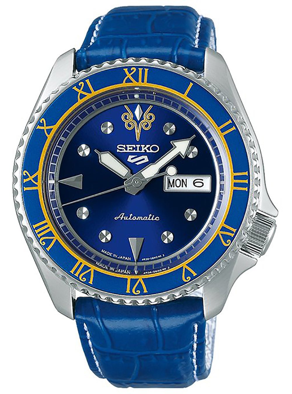 SEIKO 5 Sports Street Fighter V Limited Edition Chun-Li Automatic Watch SBSA077 - Japan Made JDM Watch for Collectors & Gamers | Perfect for Street Fighter Fans, Cosplay Events & Anime Enthusiasts