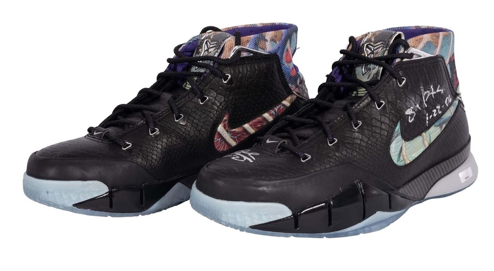 Kobe Bryant Lakers Signed Nike Zoom Kobe I Prelude Shoes - Limited Edition 81 PTS Panini Certified - Perfect for Collectors, Basketball Fans & Sports Memorabilia Enthusiasts