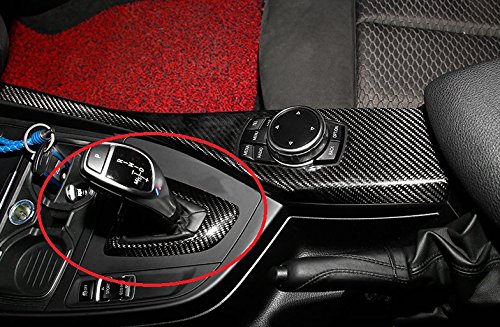 Eppar® Carbon Fiber Gear Box Cover Compatible with BMW 2 Series F22 (2013-2016) 218i 220i 228i M235i - Lightweight & Durable Transmission Protection for Enhanced Driving Performance