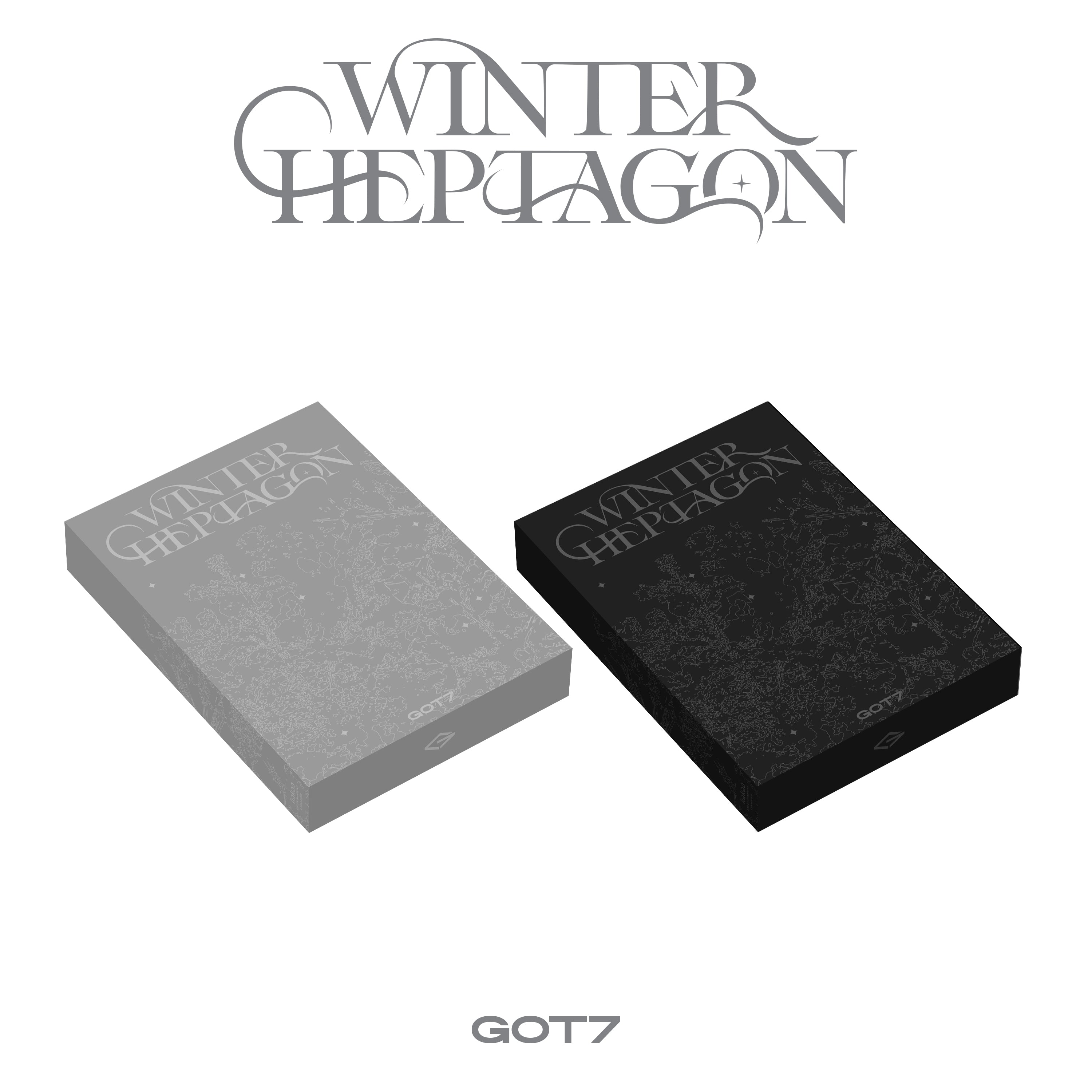 GOT7 Mini Album 'WINTER HEPTAGON' - K-Pop Music CD with Photobook - Perfect for Fans & Collectors | Great Gift for Birthdays, Holidays & Special Occasions