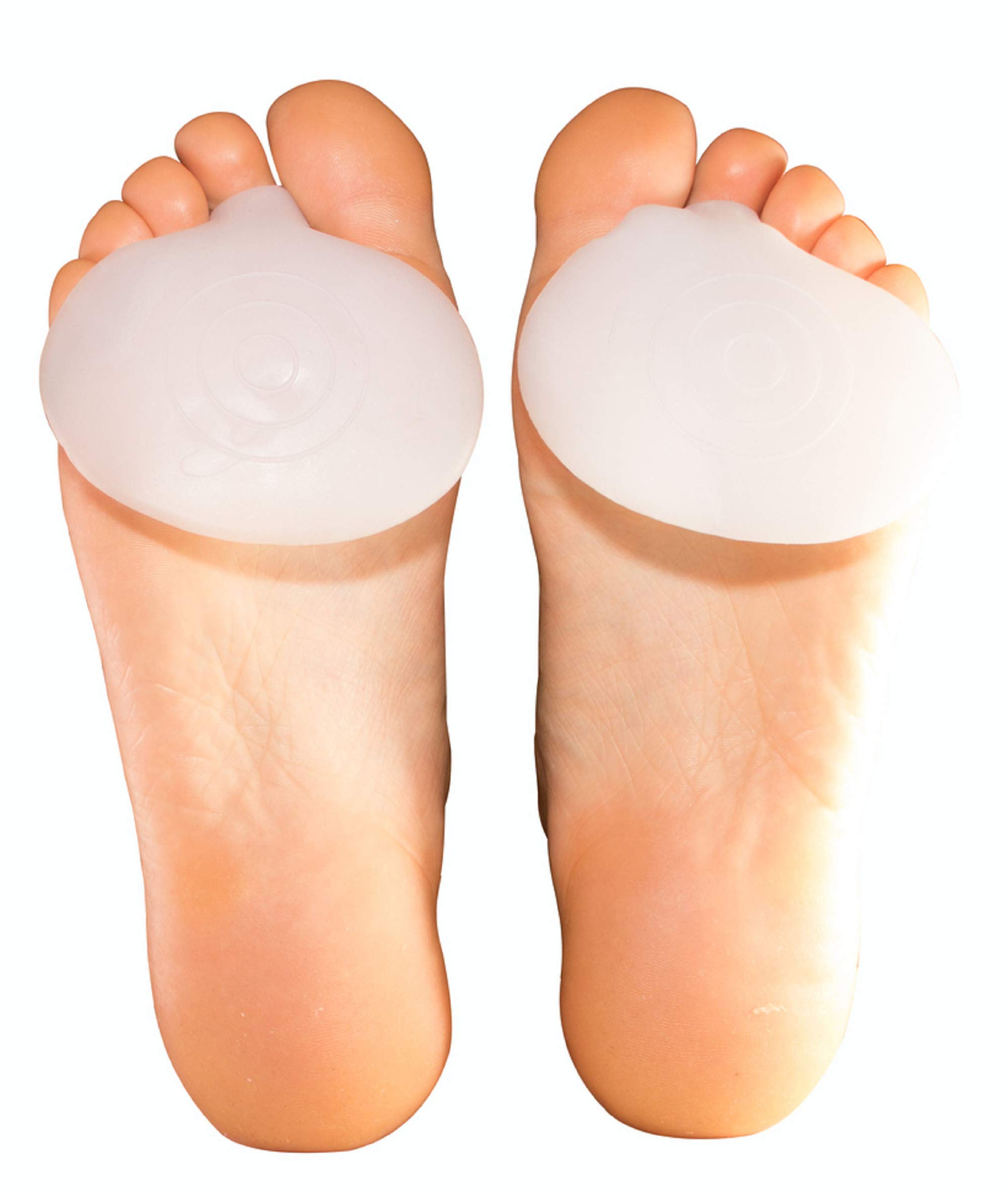 2 Pairs Gel Metatarsal Pads for Ball of Foot Pain Relief - Cushioned Insoles for Men & Women - Arch Support & Shock Absorption - Perfect for Running, Walking & High Heels Comfort