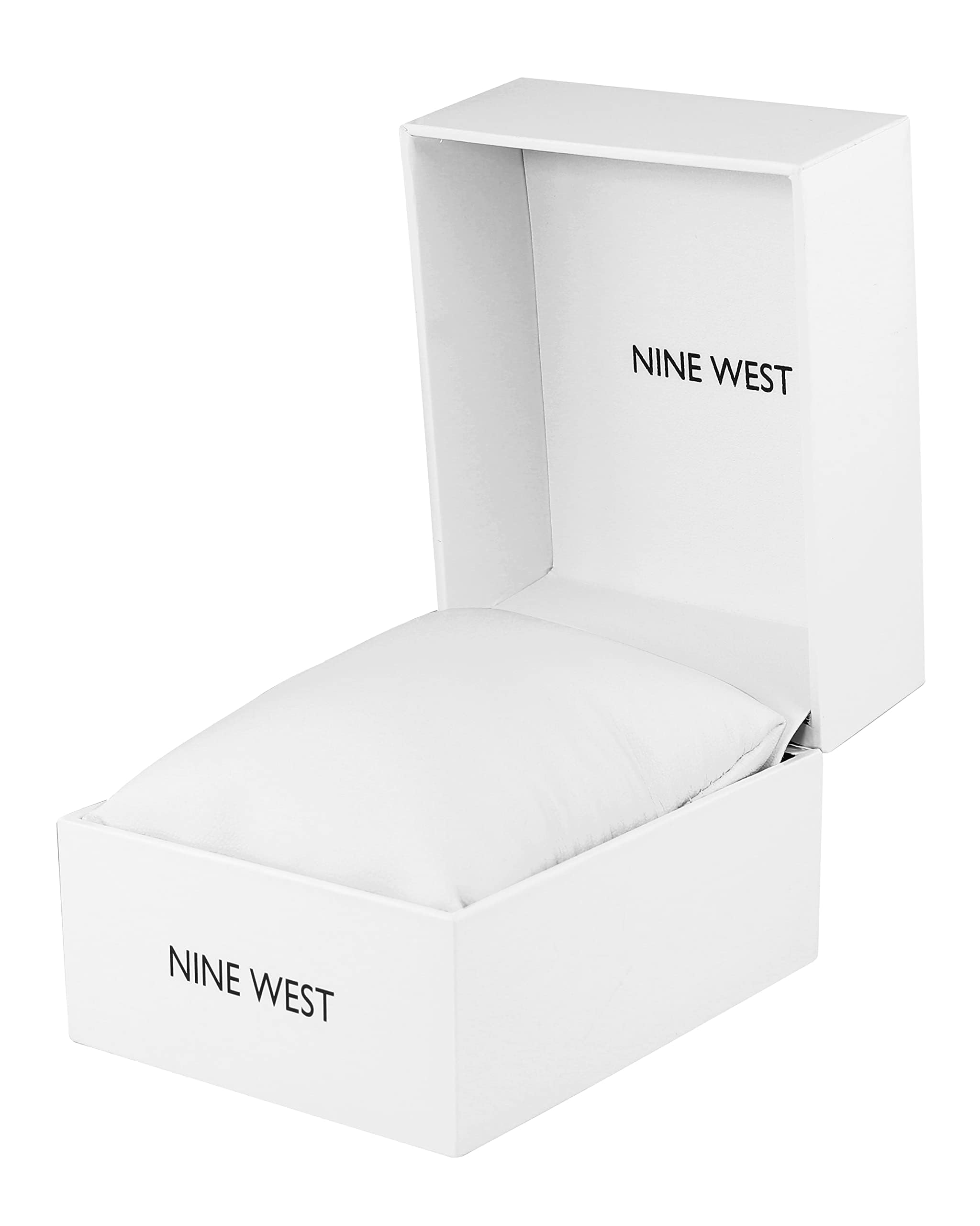Nine West Women's Fashion Bracelet Watch - Elegant Stainless Steel Band with Crystal Accents | Perfect for Office, Party & Everyday Wear