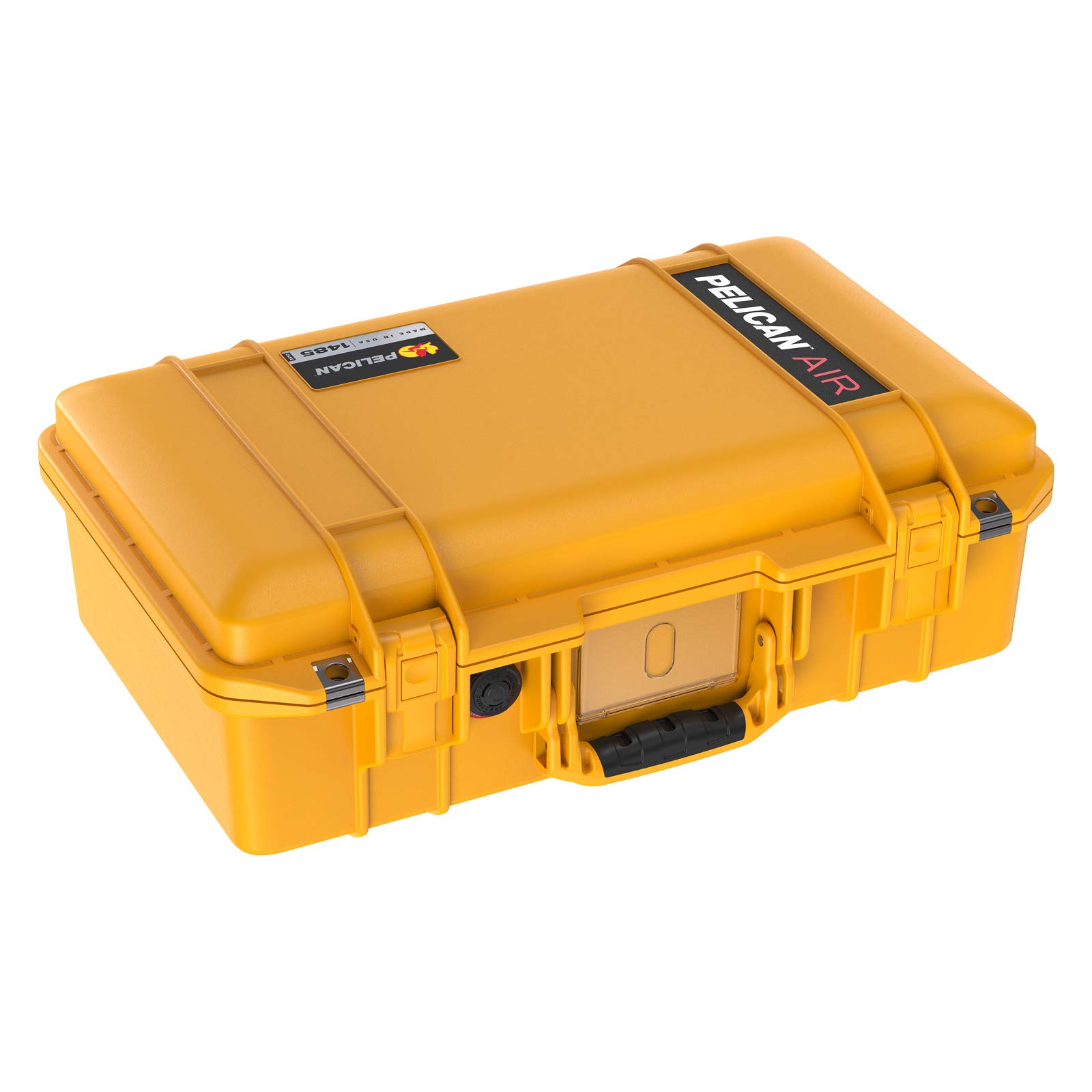 Pelican Air 1485 Waterproof Hard Case with Custom Foam Insert - Lightweight Yellow Protective Case for Camera, Drone & Electronics - Travel, Outdoor Adventure & Equipment Storage