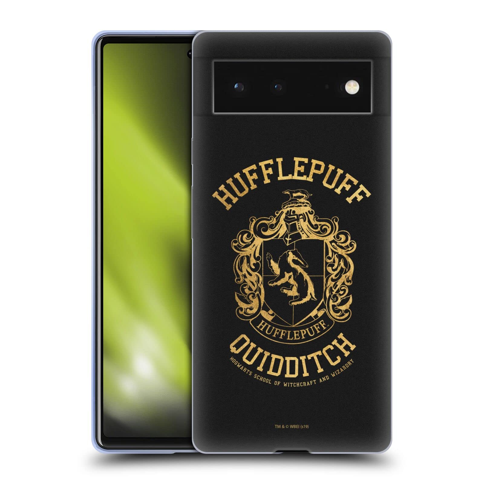 Harry Potter Hufflepuff Phone Case for Google Pixel 6 - Quidditch Design for Fans