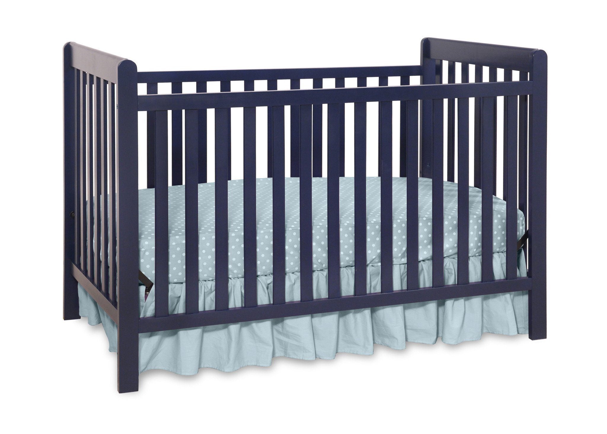 3-in-1 Convertible Baby Crib with Adjustable Height - Toddler Bed & Daybed - Perfect for Nursery, Bedroom & Small Spaces