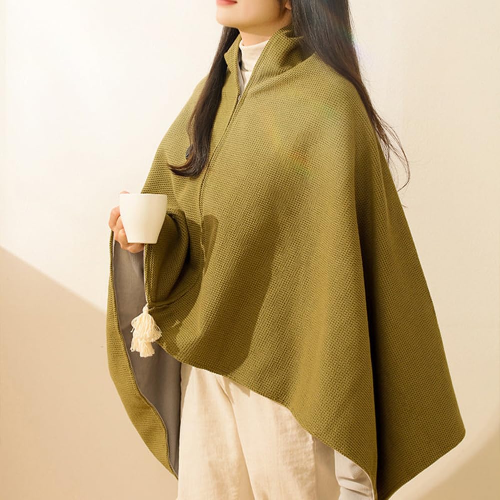 Portable USB Heated Blanket Shawl - 58