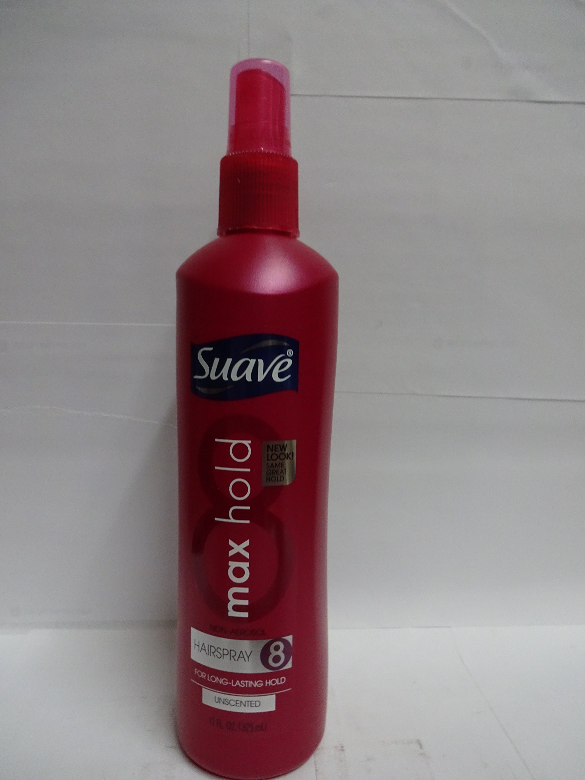 Suave Hair Spray Non-Aerosol, Pack of 30 - Strong Hold Hairspray for All Hair Types - Perfect for Styling, Volume & All-Day Hold at Home or Salon Use