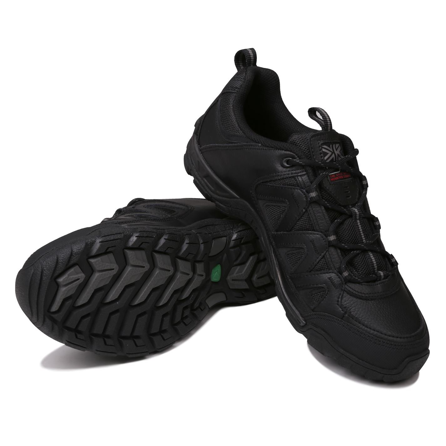 Karrimor Summit Men's Leather Walking Shoes - Comfortable & Durable Hiking Boots for Outdoor Adventures, Trail Running & Casual Wear