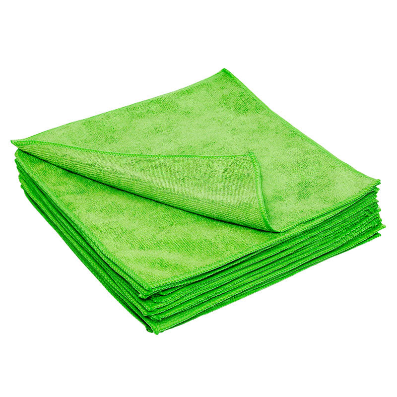 Premium Microfiber Terry Towels 12x12 Inches - Ultra Soft, Absorbent & Quick-Drying - Perfect for Gym, Spa, Travel & Home Use