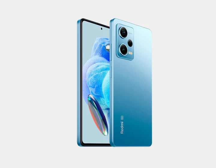 Xiaomi Redmi Note 12 Pro 5G Smartphone - 256GB ROM 8GB RAM - GSM Unlocked Dual SIM - Sky Blue - Fast Charging & AMOLED Display - Perfect for Gaming, Streaming & Business Use