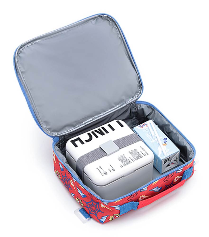 Spider-Man MAR099 Backpack with Insulated Cooler Bag - Perfect for School, Travel & Outdoor Adventures